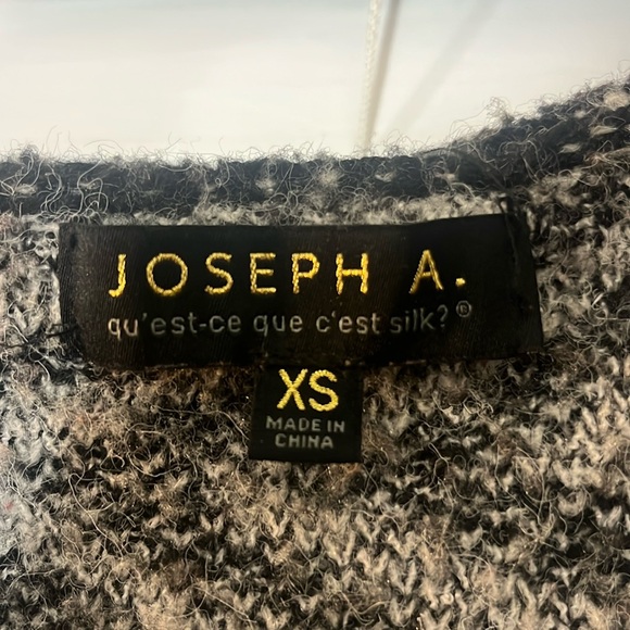 Joseph A. Open Front Long Hooded Cardigan. Size X-Small. - Picture 4 of 8